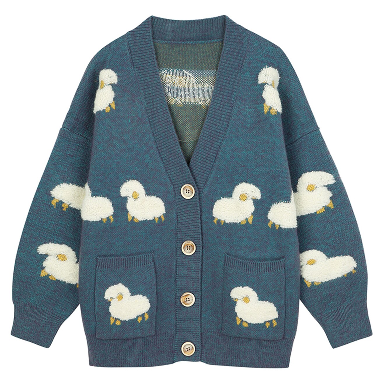 LACIBLE Vintage Lamb Ʈ ī  Streetwear ..